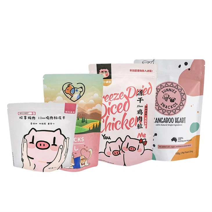 सेल्फ स्टैंडिंग जिपर बैग