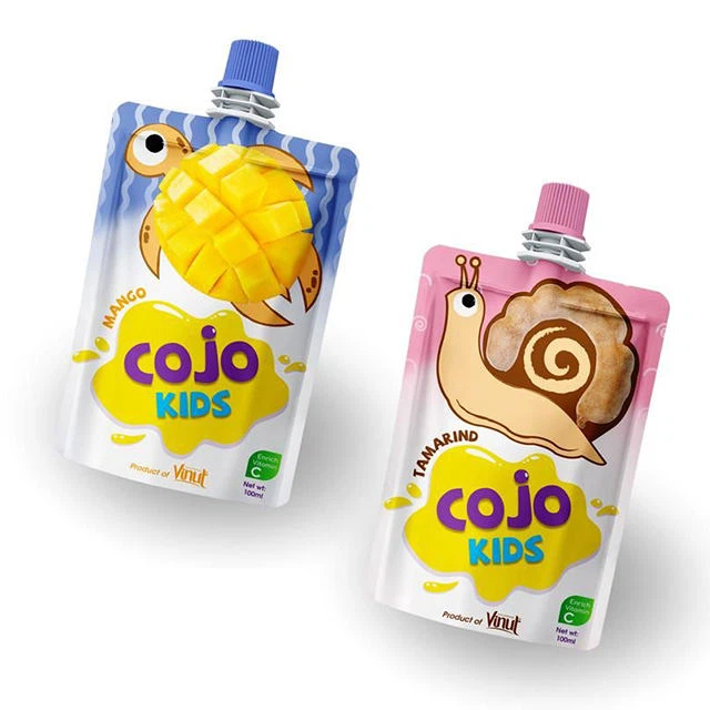 फल प्यूरी टोंटी पाउच